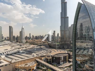 2 Bedroom Apartment for Rent in Downtown Dubai, Dubai - Full Burj Khalifa View|High Floor|Ready to Move In
