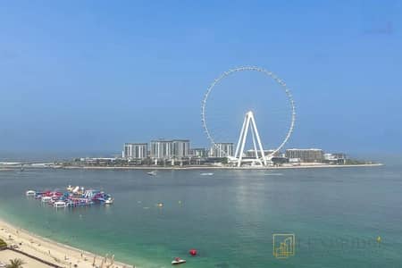 2 Bedroom Flat for Rent in Jumeirah Beach Residence (JBR), Dubai - Full Sea View | Private Beach Access | Vacant
