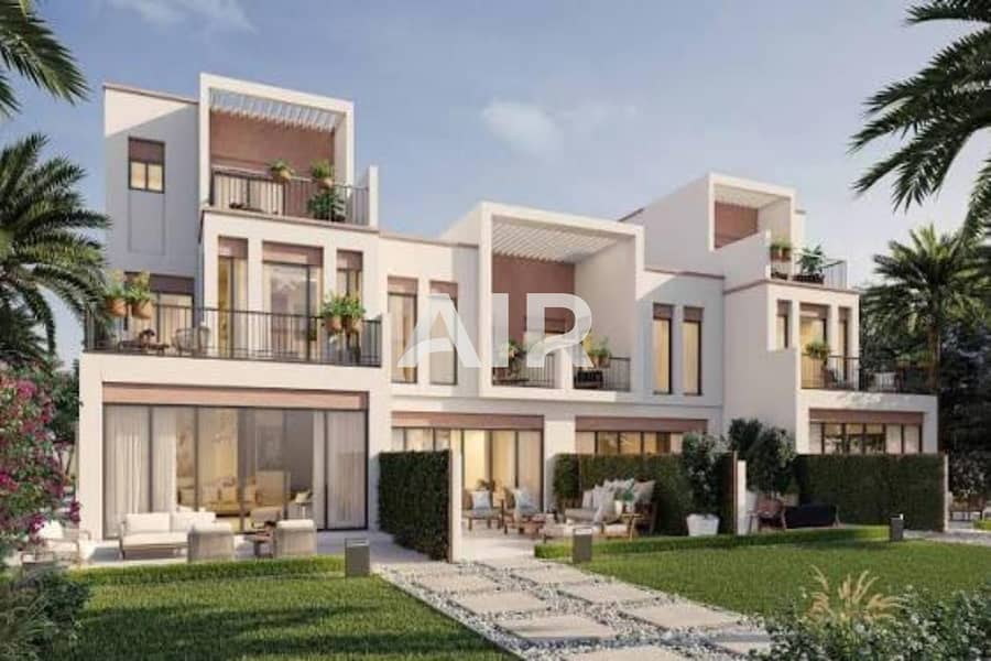 位于大马士革湖住宅，布拉瓦海岸别墅 4 卧室的联排别墅 2900000 AED - 12921888