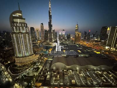 2 Bedroom Flat for Rent in Downtown Dubai, Dubai - Full Burj Views | Furnished | Luxury Living