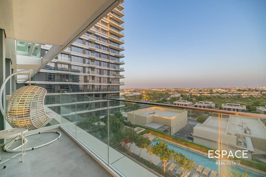Квартира в Дубай Хиллс Истейт，Гольф Сьютс, 2 cпальни, 230000 AED - 12922781