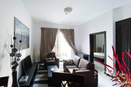 1 Bedroom Flat for Rent in Jumeirah Village Circle (JVC), Dubai - Pool View | Furnished | Near to Mosque