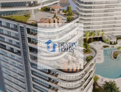 شقة 1 غرفة نوم للبيع في أرجان، دبي - Balcony view. jpg