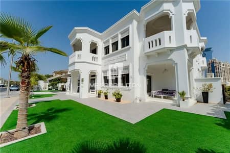 6 Bedroom Villa for Rent in Palm Jumeirah, Dubai - Furnished 6 Bedroom | Huge Plot | Vacant