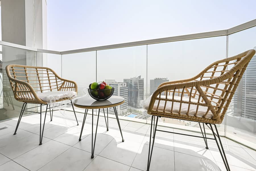 Chic Studio in Downtown | Balcony with a View | Spacious & Fully Equipped