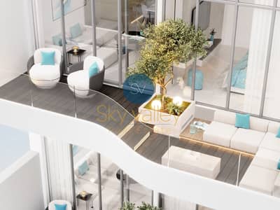 阿尔弗雷德街区， 迪拜 2 卧室单位待售 - REEF_999_SUNKEN BALCONY. jpg