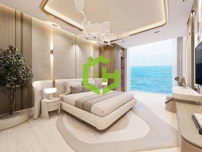 迪拜海港城， 迪拜 单身公寓待售 - Bedroom. jpg