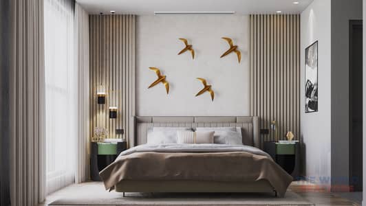 فلیٹ 1 غرفة نوم للبيع في الفرجان، دبي - BEDROOM 01. effectsResult. jpg