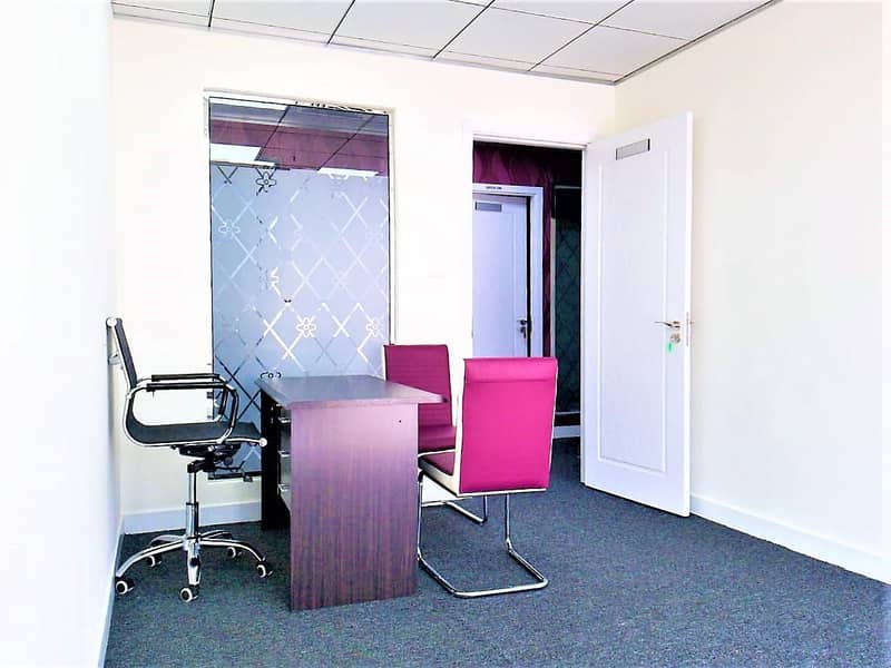 Rent a New and Furnished Office