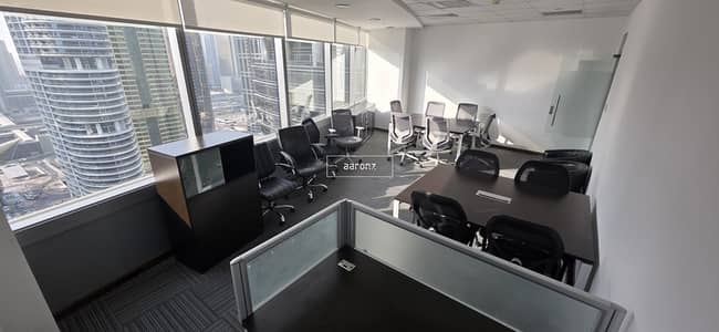 Office for Rent in Jumeirah Lake Towers (JLT), Dubai - Premium Office | Furnished | Vacant