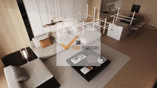 1 Bedroom Flat for Sale in Al Jaddaf, Dubai - Livingroom_02_Post. jpg