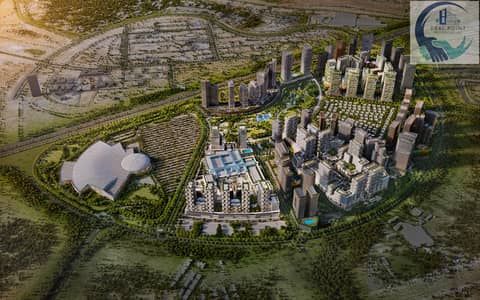 Студия Продажа в Сити оф Арабия, Дубай - Aerial 4. jpg