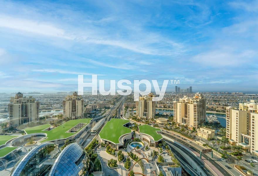 位于朱美拉棕榈岛，棕榈大厦 1 卧室的公寓 5800000 AED - 12927449