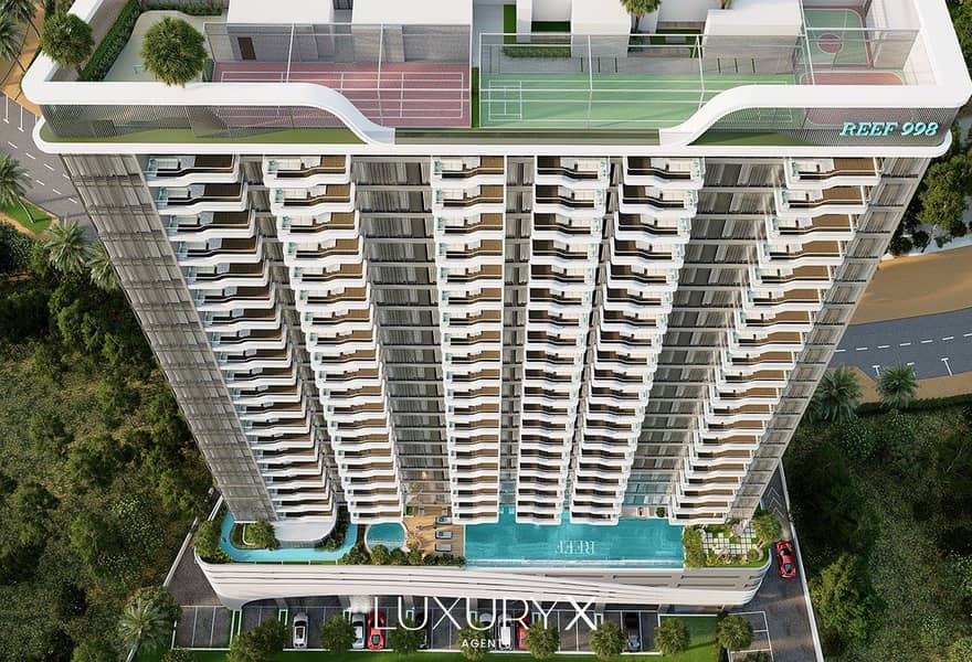 Квартира в Комплекс Дубай Резиденс，Reef 998, 2 cпальни, 1564692 AED - 12927468