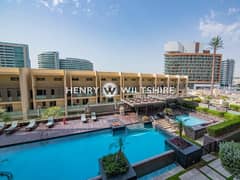 Furnished type C. Pool and community view