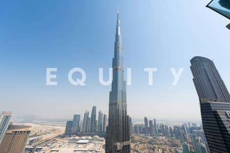 3 Bedroom Flat for Rent in Downtown Dubai, Dubai - Vacant Now | High Floor Unit | Full Burj View