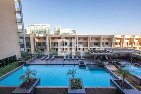 1 Bedroom Apartment for Rent in Al Raha Beach, Abu Dhabi - Pool View | Fully Furnished | Vacant