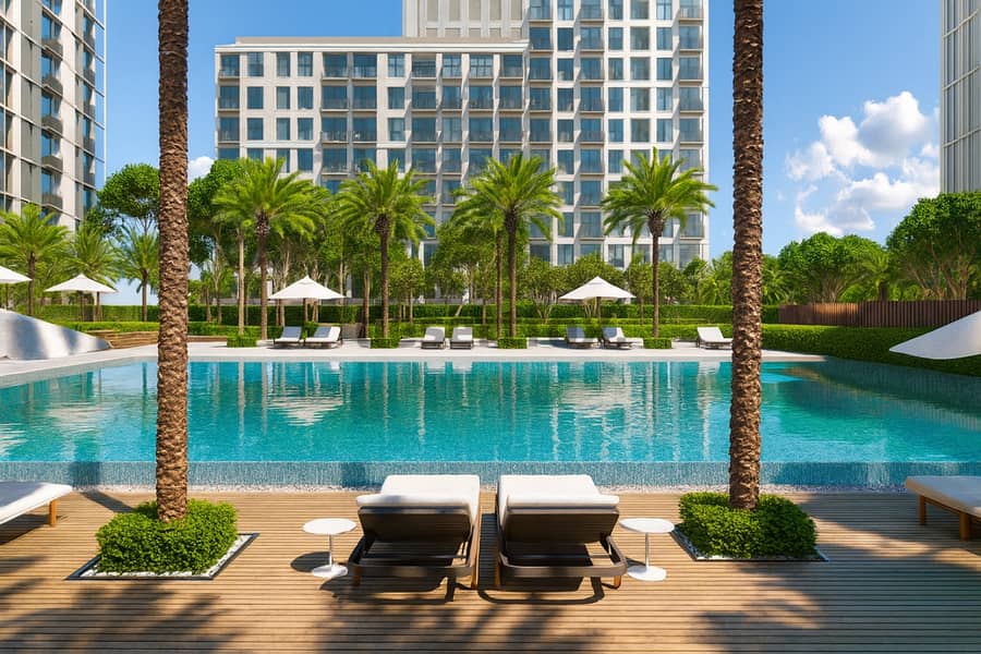 位于迪拜山庄，大众2.0公寓，群众2.0大厦B座 1 卧室的公寓 1300000 AED - 12928752