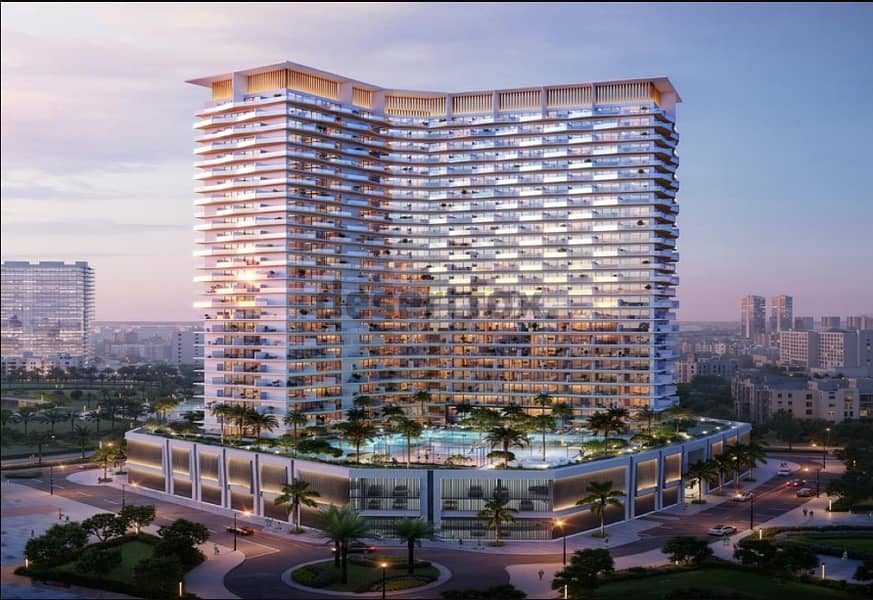 位于迪拜体育城，体育一号商务大厦 2 卧室的公寓 1550000 AED - 12929163