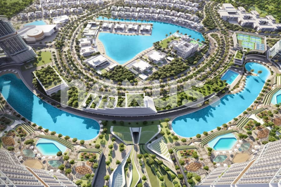 位于苏巴哈特兰2区，Riverside Crescent 1 卧室的公寓 2100000 AED - 12929406