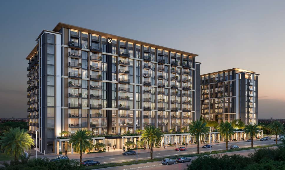 Windsor House II Building A — wizualizacja inwestycji Ellington w Dubaju