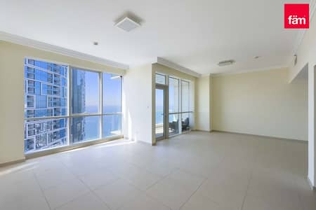 2 Bedroom Flat for Rent in Jumeirah Beach Residence (JBR), Dubai - Private Beach I 2BR+Maid I Nice Sea View