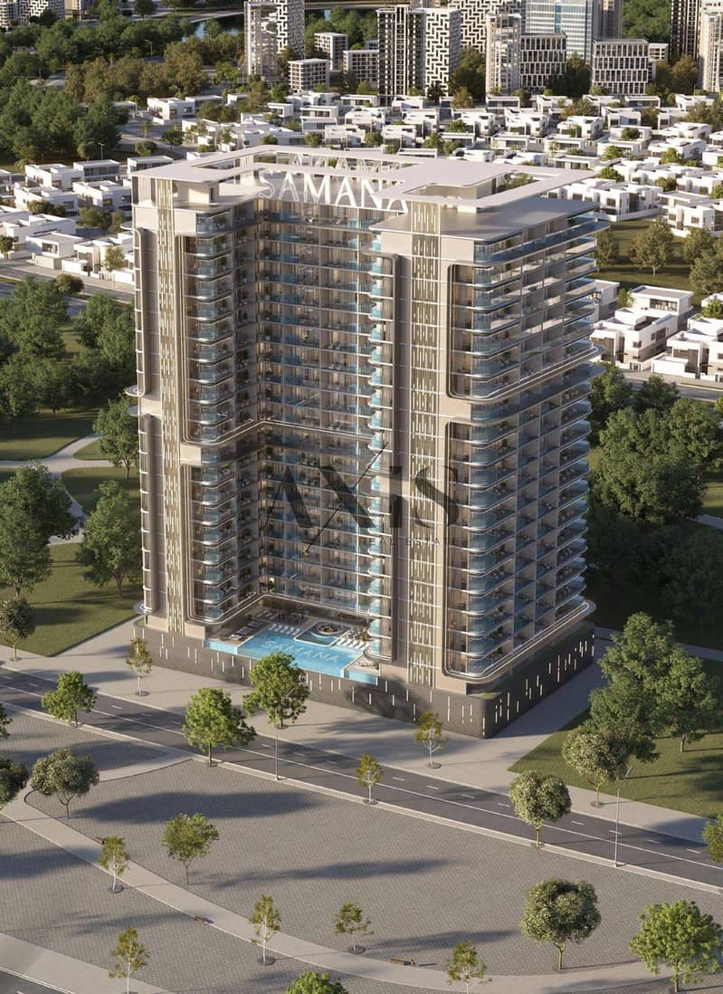 位于迪拜生产城(IMPZ)，Samana Sky Views 2 卧室的公寓 1466667 AED - 12929941