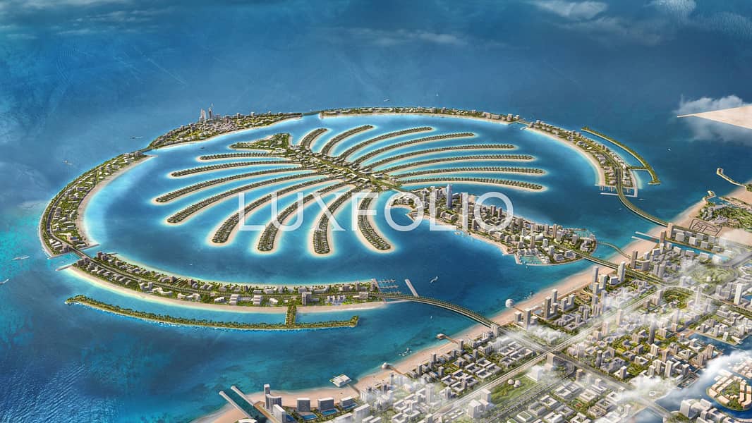 位于杰贝阿里棕榈园，Frond O 的住宅地块 52000000 AED - 12550652