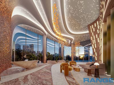 阿尔瓦斯尔， 迪拜 1 卧室单位待售 - 20240202 - SAFA03 - LOBBY 01 - DARK. jpeg