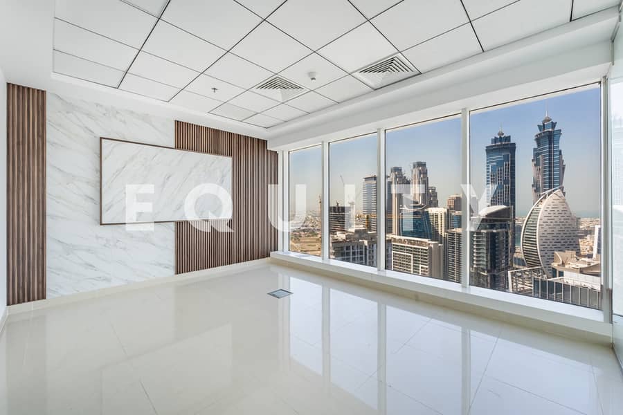 位于商业湾，伯林顿大厦 的写字楼 370000 AED - 12932371