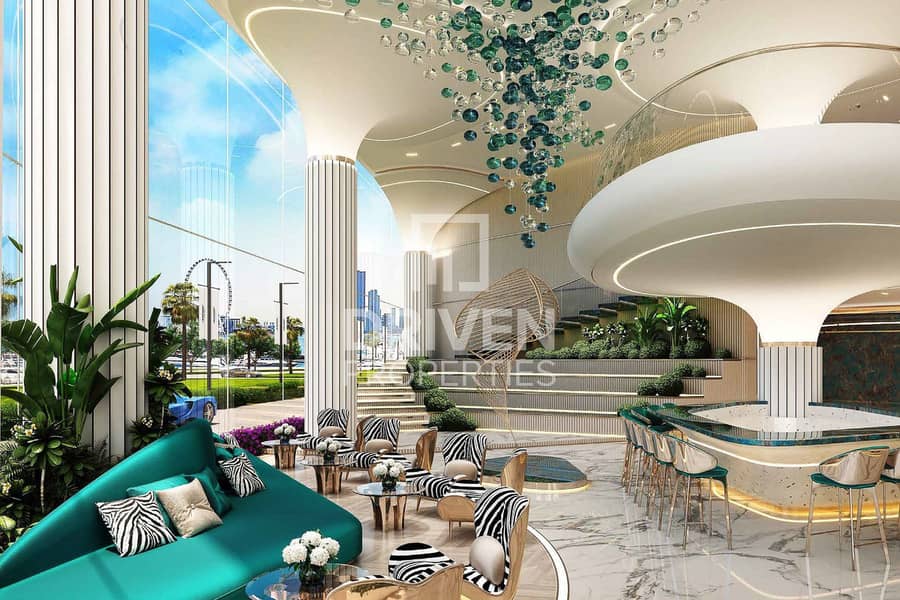 Apartamento en Dubai Harbour,DAMAC Bay by Cavalli,DAMAC Bay Tower A, 1 dormitorio, 3850000 AED - 12934133 Apartamento en Dubai Harbour,DAMAC Bay by Cavalli,DAMAC Bay Tower A, 1 dormitorio, 3850000 AED - 12934133