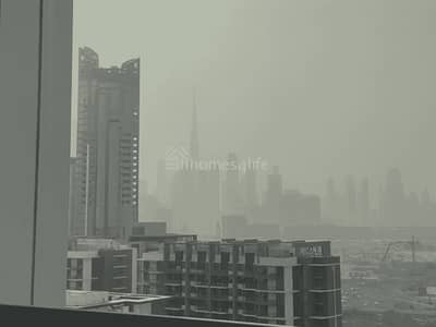 1 Bedroom Flat for Rent in Sobha Hartland, Dubai - 1BR with Study | Burj Khalifa View | Great Floor