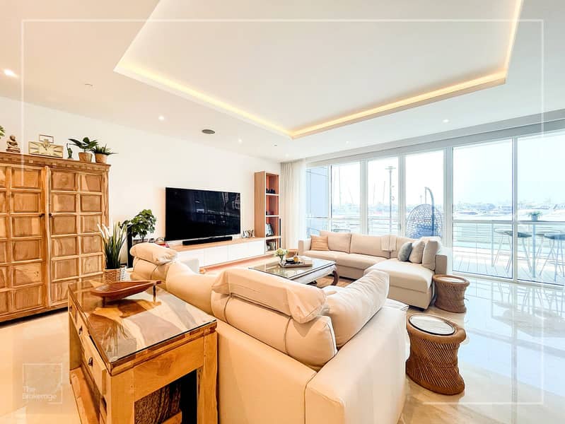 位于朱美拉棕榈岛，大洋住宅区，太平洋公寓 1 卧室的公寓 5200000 AED - 12299612