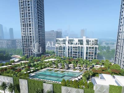 فلیٹ 1 غرفة نوم للبيع في حي دبي للتصميم، دبي - Design-Quarter D3 EXT 12 MAY 2023. jpg