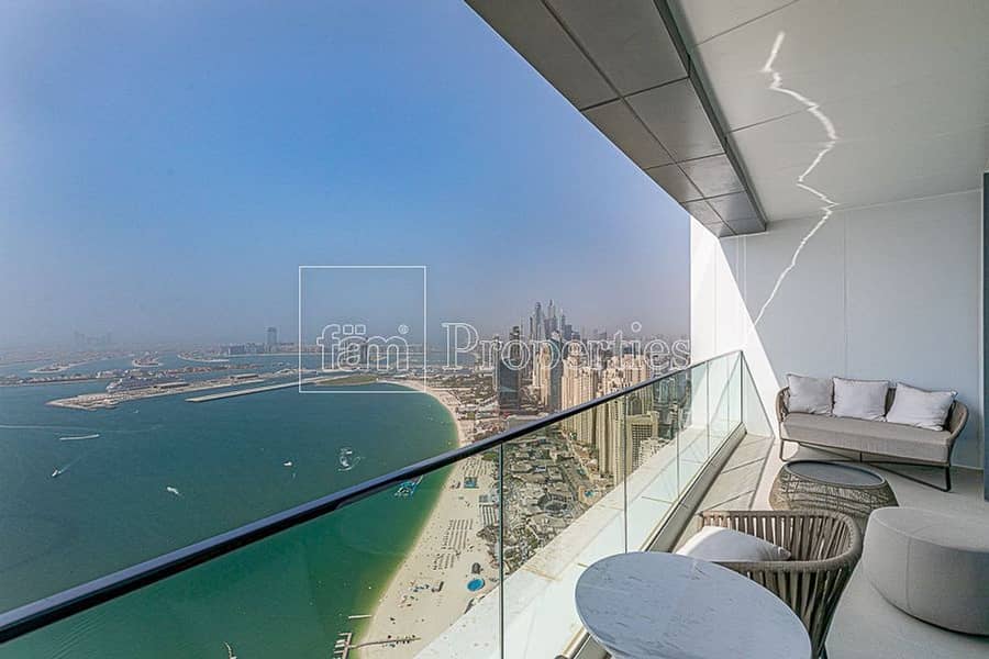 شقة في برج جميرا جيت 2،العنوان ريزدنسز جميرا منتجع و سبا،جميرا بيتش ريزيدنس 2 غرف 8500000 درهم - 12937285