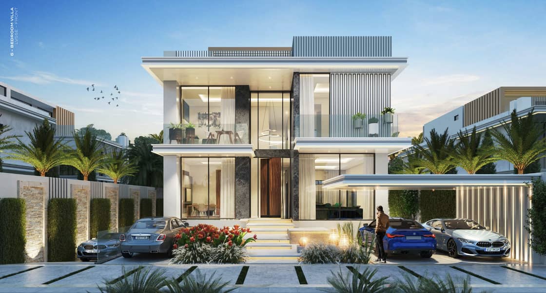 تاون هاوس في داماك آيلاندز 5 غرف 3238000 درهم - 12937575
