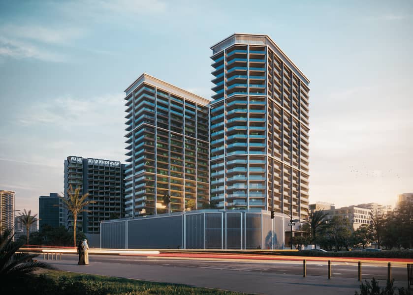 位于阿尔贾达法住宅区，迪拜健康城2区，Binghatti Ghost 3 卧室的公寓 3749998 AED - 12937709