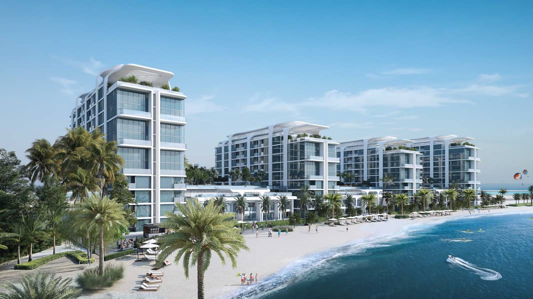位于艾尔-塞纳赫，Sobha Siniya Island，Coastline Beach Residences 2 卧室的公寓 1842668 AED - 12937921