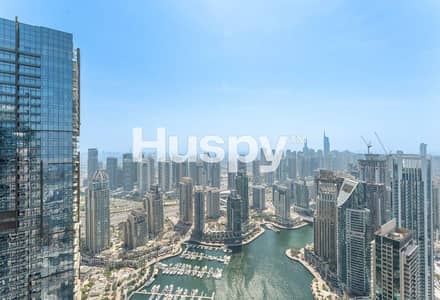 2 Bedroom Flat for Rent in Dubai Marina, Dubai - Marina View | Vacant | High Floor
