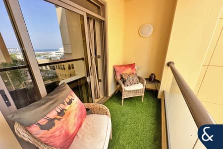 1 Bedroom Apartment for Sale in Jumeirah Beach Residence (JBR), Dubai - Partial Sea View | 1170 Sq. Ft. | Vacant