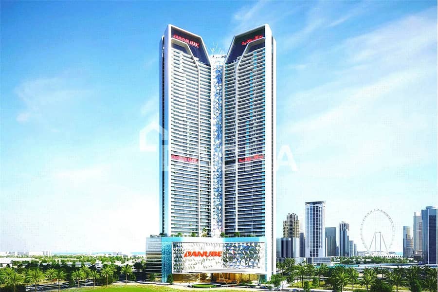 Luxurious 2 BR | Lake View | High floor