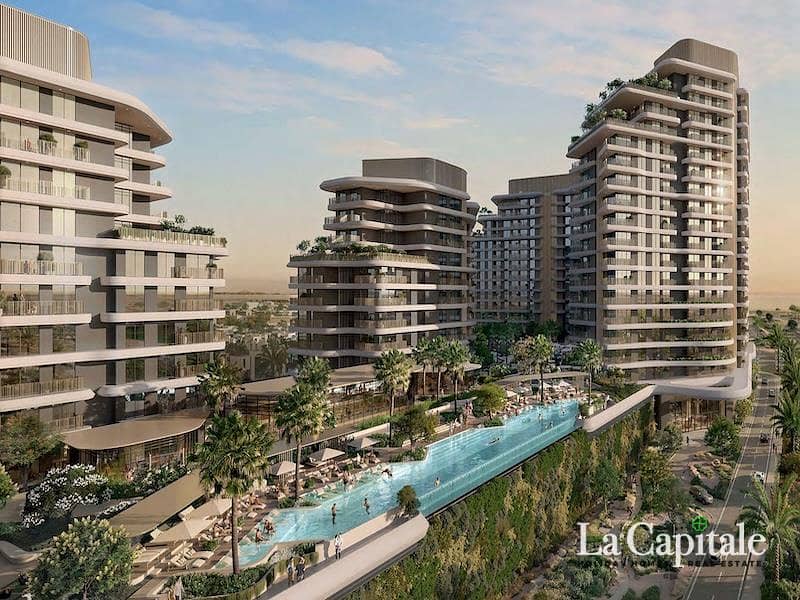 位于奥尔达避风港，Verdes by Haven，Jade 2 卧室的公寓 2250000 AED - 12940720