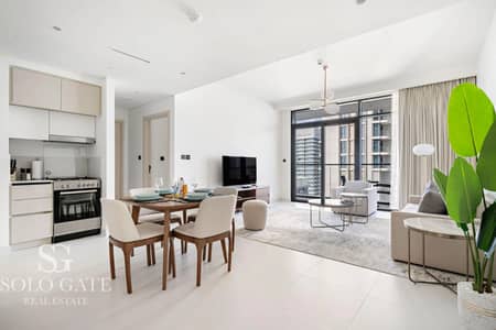 1 Bedroom Apartment for Rent in Dubai Harbour, Dubai - Luxury 1BR | Marina and Palm Views | Vacant