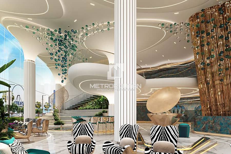 位于迪拜港，卡瓦利达马克海湾2号大楼 2 卧室的公寓 5787000 AED - 12941007