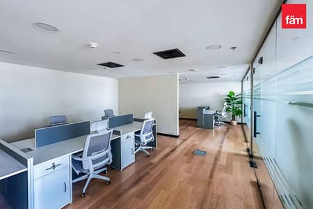 Office for Rent in Jumeirah Lake Towers (JLT), Dubai - SEA VIEW | FULLY FITTED and FURNISHED | VACANT