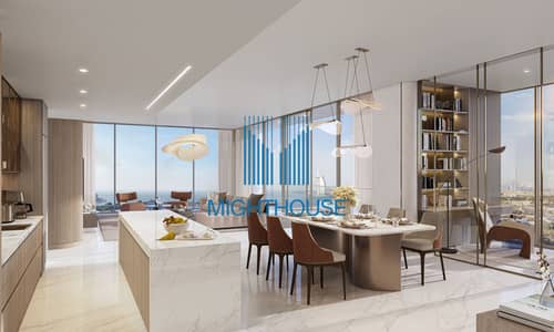 3 Bedroom Flat for Sale in Palm Jumeirah, Dubai - Central Tower - Living Room_REV01. jpg