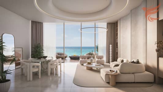 شقة 3 غرف نوم للبيع في جزيرة المرجان، رأس الخيمة - OYSTRA 3BHK DINING-LIVING 01. jpg
