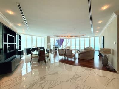 4 Bedroom Penthouse for Rent in Corniche Area, Abu Dhabi - Full Sea View - 4 BHK with Sperate Elevator & Private Basement - Huge Balcony - 0% Commission
