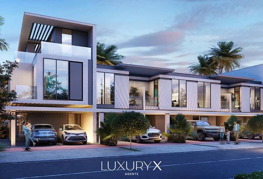 تاون هاوس في فيوليت 4،(أكويا من داماك) داماك هيلز 2 4 غرف 1950000 درهم - 12941287