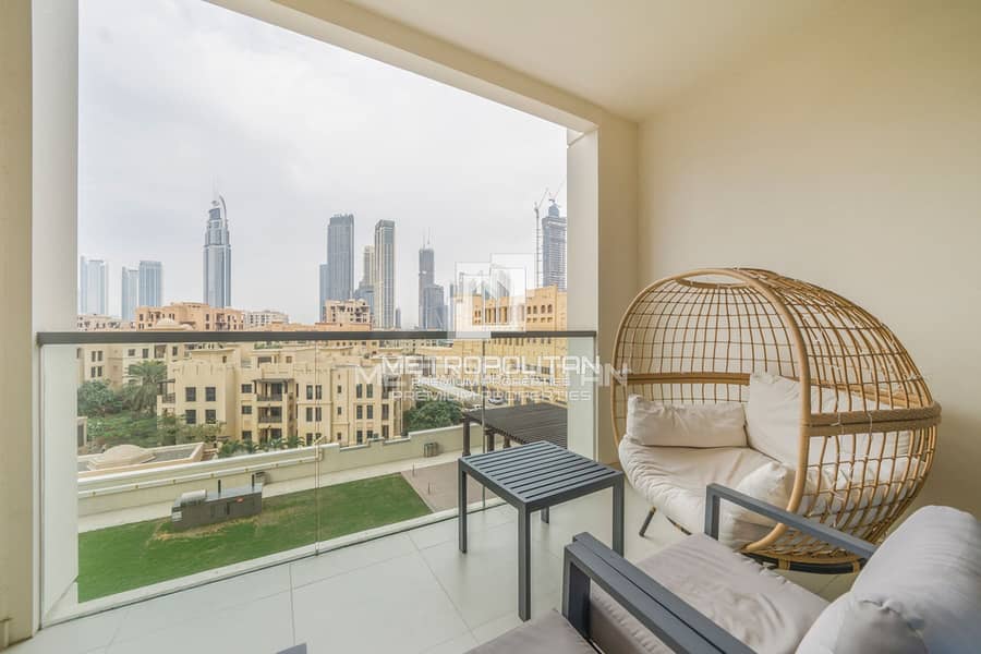 Amazing Burj Khalifa View | Furnished Unit